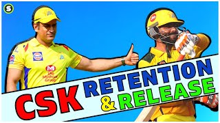 IPL 2023 : CSK Retained Player List &  Released Players List