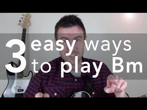 Bm Guitar Chord (3 Easy Versions)