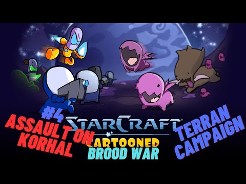 Starcraft Cartooned Campaign #42 | Brood War Terran Campaign #4 | Ruins of Tarsonis