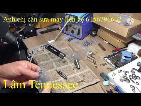 Sửa Máy Dũa Móng Tay Kupa Mani Pro KP-50 / KP-55 / KUPA Mani Pro Nail Drill Repair