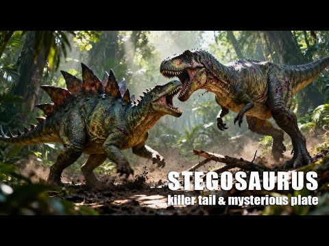 Stegosaurus | The Real Purpose Behind Its Iconic Plates is Still a Prehistoric World Mystery.
