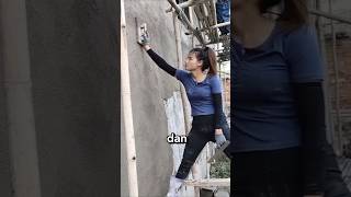 Download lagu Gadis Cantik Menjadi Tukang Bangunan di China #shortsfeed #shorts #china mp3