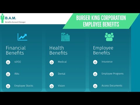Burger King Corporation Employee Benefits | Benefits Overview Summary
