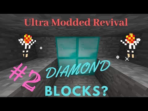 Diamond Blocks??? - Ultra Modded Revival ep.2