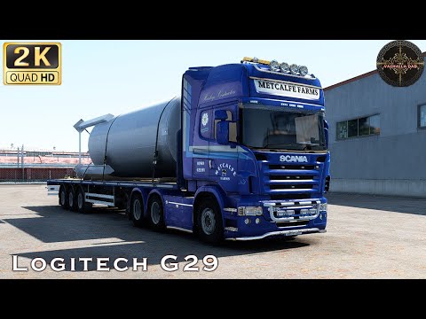 Metcalfe Farms | Scania R530 | ETS2 | G29 Gameplay | Zaragoza - Santander | Supertruckers