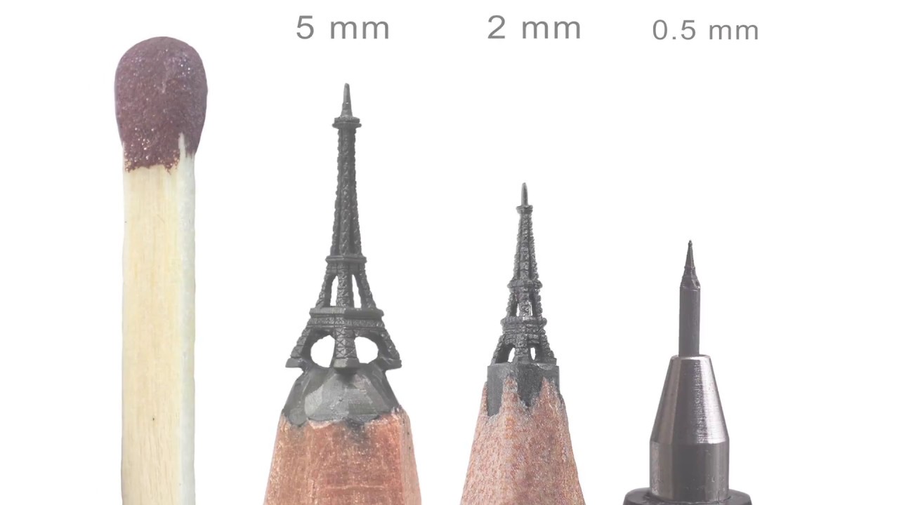On Point: Sculptures on the Tips of Lead Pencils