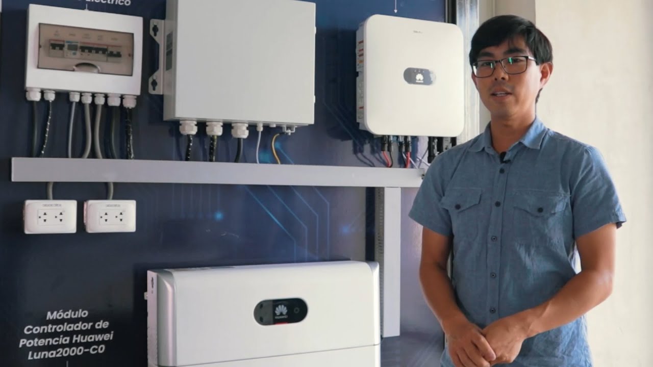 Academia solar: Aprende a configurar un sistema fotovoltaico conectado a la red con baterías Huawei