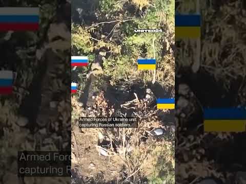 Armed Forces of Ukraine unit capturing Russian soldiers #warinukraine #counteroffensive #bakhmut