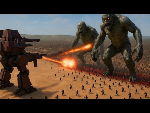 5 Million US Soldiers vs 10 Million Enemy Troops | Epic Battle 2 Simulation War!