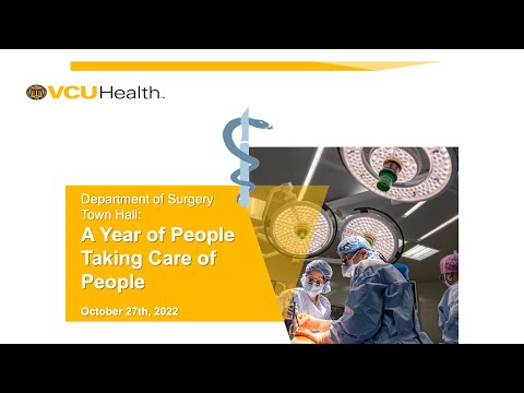 2022 VCU Surgery Town Hall