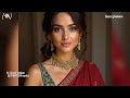 4k Indian Ai Saree Lookbook Model Red Queen ️ Indian Girl Lookbook Art