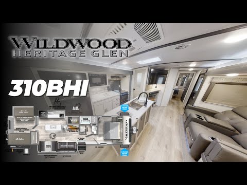 Thumbnail for 2023 Wildwood Heritage Glen 310BHI Video