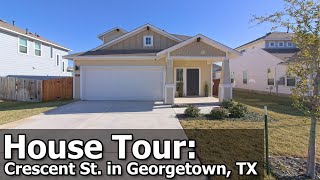 MLS House Tour: 200 Crescent St. in Georgetown, TX - Lovely Home, 2022 Build