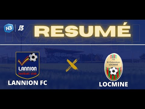 [J3-N3] : LANNION FC 2 - 1 LOCMINE