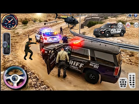 Police Car Chase Simulator 3D Game - Real Cop Cars Driving Simulator 2025 - Android GamePlay part 