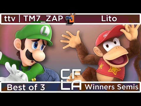 lito (diddy) vs tm7 zapp (luigi) - CFL Arcadian - Winners Semi-Finals