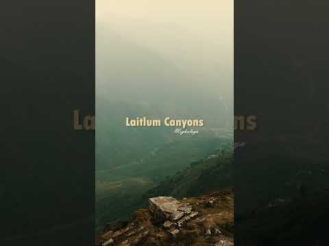 Exploring Laitlum Grand Canyon Meghalaya | Breathtaking Nature Scenery in 4k