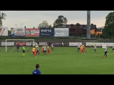 1L: Sandecja Nowy Sącz - Znicz Pruszków [rzut karny]. 2016-05-16