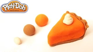 Play Doh Pumpkin Pie Thanksgiving Christmas Cake