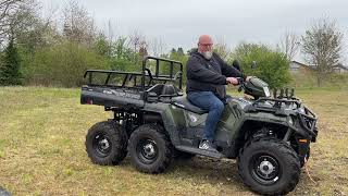 بيع بيتش باجي Polaris Sportsmann 570 Big Boss 6x6 - صورة 4 | Autoline EG بيتش باجي Polaris Sportsmann 570 Big Boss 6x6 | صورة 4 - Autoline