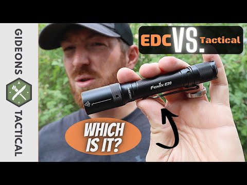Fenix E20 v2.0 AA Powered Flashlight/EDC vs. TACTICAL Which Is It?