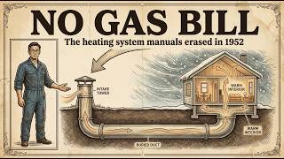The $0 Heating System They Erased From Every Manual After 1952 — Your Home Has Never Needed a Gas Bill