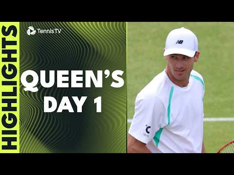 Paul, Shapovalov, Moutet Start Campaigns & More 🍃 | Queen's 2026 Day 1 Highlights