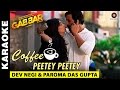 Coffee Peetey Peetey (Karaoke + Lyrical) | Gabbar Is Back | Akshay Kumar & Shruti Haasan