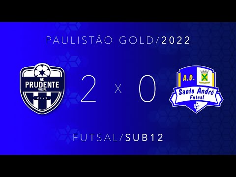 AD Prudente 2 x 0 AD Santo André  - Paulistão Gold 2022 - Liga da Juventude - sub12 - 03/04/2022