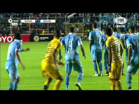 Gol de Carrizo (1-1) / Bolivar 1-1 Boca Juniors - Fase de Grupos Copa Libertadores 2016