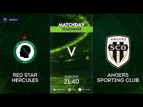 AFL21. France. Ligue 2. Day 8. Red Star HERCULES - Angers Sporting Club