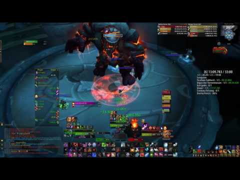World Of Warcraft Legion - Vault of the Wardens Mythic Plus 6 - Blood DK PoV