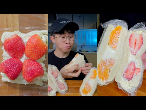 How to make fruit sando