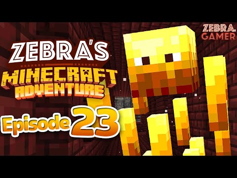 Zebra's Minecraft Adventure Part 23 - Nether Fortress!