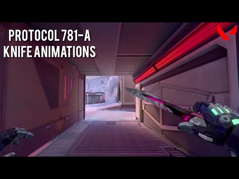 New Protocol 781-A Knife animation and kill sound || Valorant new skins
