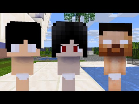 MONSTER SCHOOL : CHICKEN WING MEME BABY SADAKO, XDJAMES, HEEKO - MINECRAFT ANIMATION