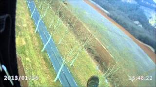 preview picture of video '2013/01/26 - Vol Saint Sorlin en Bugey'