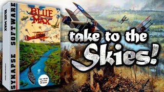 BLUE MAX on Atari Home Computers | The MASH-UP You Didn't Know You MISSED!