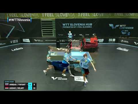 Peter Hribar/Ana Tofant vs Khalid Assar/Yousra Helmy | WTT Contender Laško 2021 | XD | R16