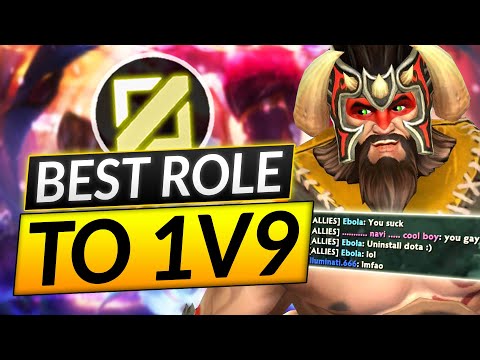 Why OFFLANE is THE BEST 1v9 ROLE in Patch 7.30b - EASILY FREE MMR -  Dota 2 Guide