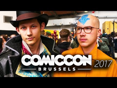 COMIC CON Brussels 2017 :: Belgium :: 4k Cosplay Video :: Sevenblade