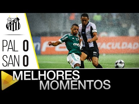 Palmeiras 0 x 0 Santos | MELHORES MOMENTOS | Paulistão (20/02/16)