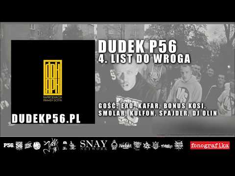Dudek RPK, JWP, Bonus RPK,Saful DIX37, Kafar DIX37,Smolar,Kulfon, Spajder  (2009) - List do wroga ,