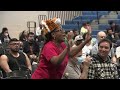 Tempers Flare At Community Meeting About Housing Migrants At Chicago College