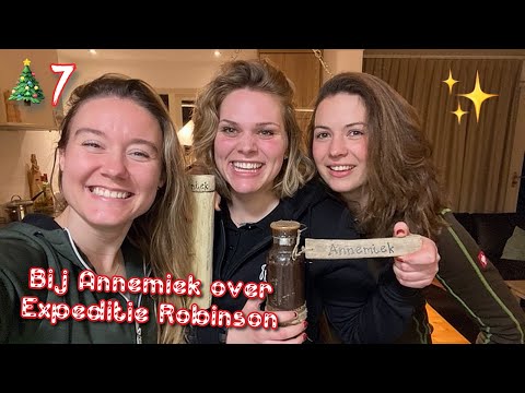 OP BEZOEK BIJ ANNEMIEK VAN EXPEDITIE ROBINSON! | Vlogmas 7 Lee & Esmé