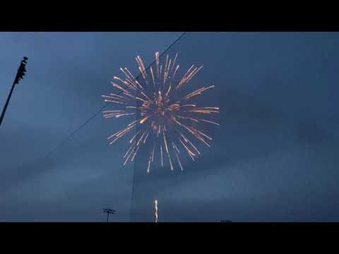 Saturday night fireworks at State Mutual Stadium. Rome, Ga 5/22/21