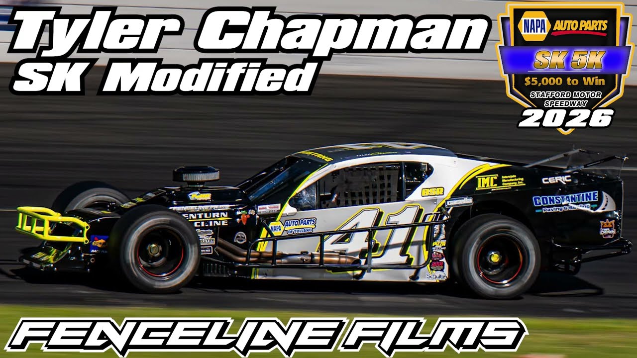 Tyler Chapman SK Modified Stafford Speedway Napa Auto Parts SK 5K 2026