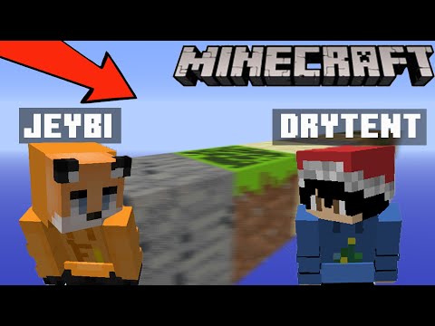 😱JEYBI VA MEN KATTA BLOKLARDAN PARKUR QILDIK | Drytent MINECRAFT