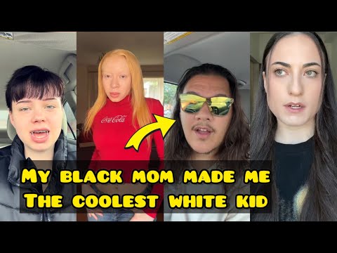 Growing up in a black family as a white. White out  black inside 