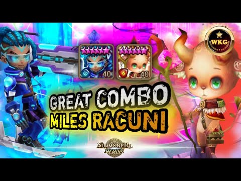 THIS COMBO SO OP! GUARDIAN PLAYER PICK MILES RACUNI IN RTA SUMMONERS WAR
